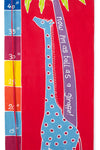 Safari Fun Giraffe Height Chart
