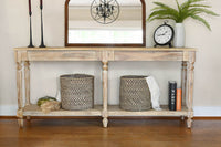 Black & Natural Maila Milulu Reed Basket - Large