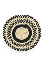Assorted Small Black & Natural Sisal Wall Baskets - Limited Edition