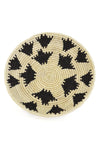 Assorted Medium Black & Natural Sisal Wall Baskets - Limited Edition