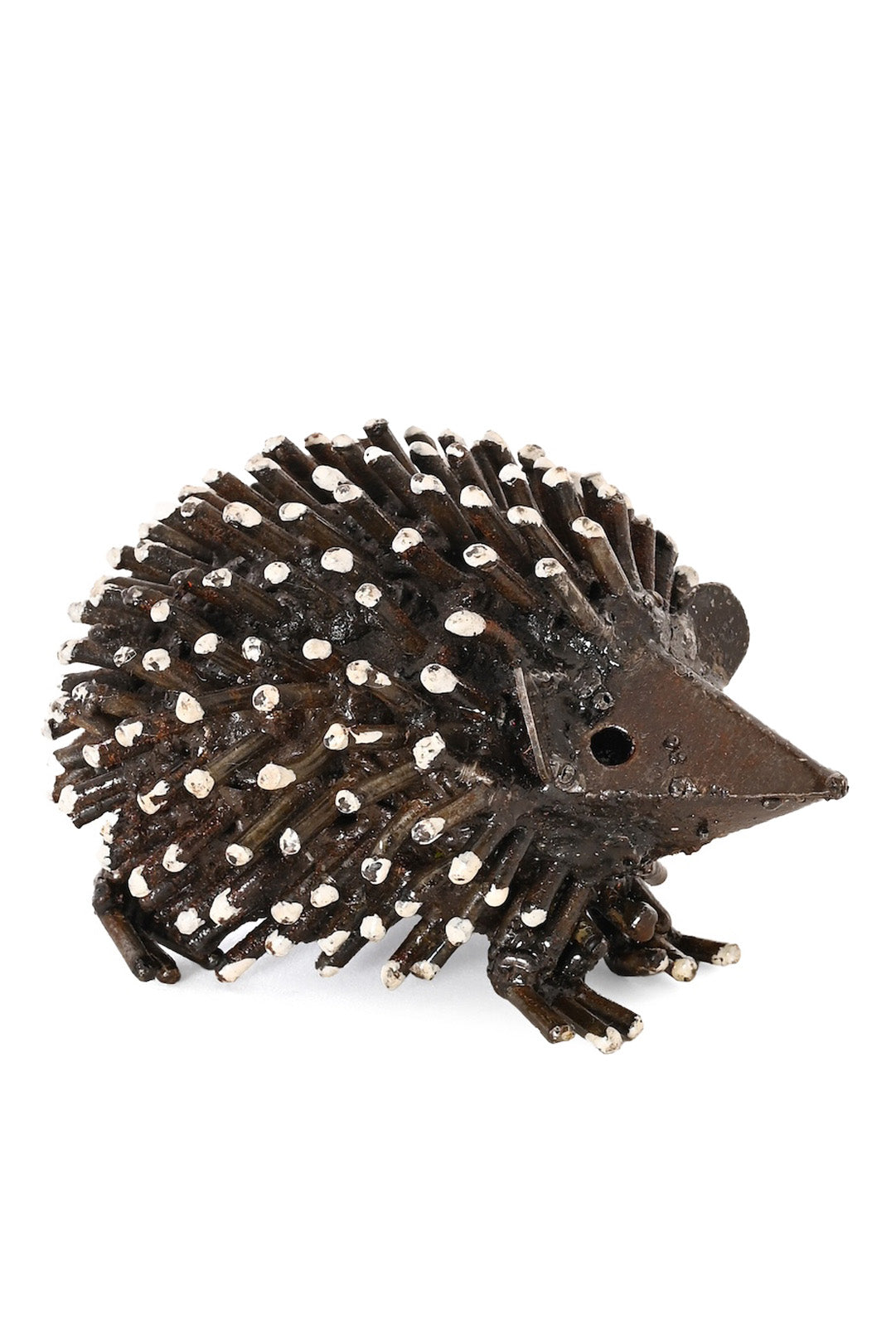 Recycled Metal Hedgehog Sculpture