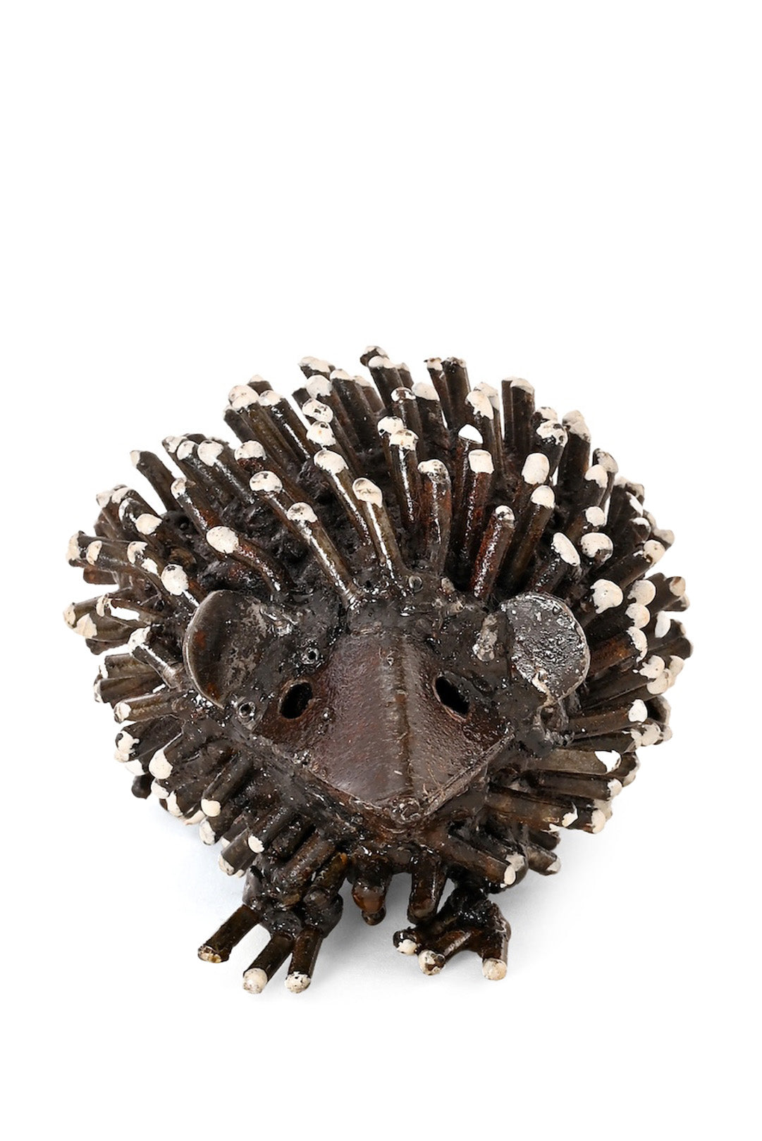 Recycled Metal Hedgehog Sculpture