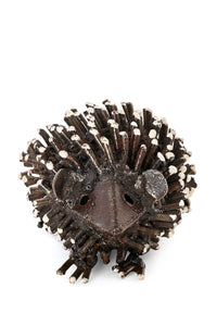 Recycled Metal Hedgehog Sculpture