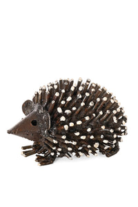 Recycled Metal Hedgehog Sculpture