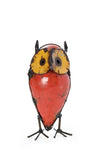 Small Recycled Colorful Metal Owl