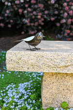 Small Recycled Metal Bird Sculpture