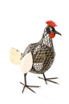 Recycled Metal Mesh Mother Hen Sculpture