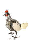 Recycled Metal Mesh Mother Hen Sculpture