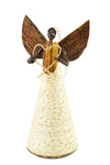 Large Banana Fiber and Natural Sisal Angel
