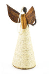 Large Banana Fiber and Natural Sisal Angel