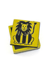 Cheerful Lion Soapstone Box