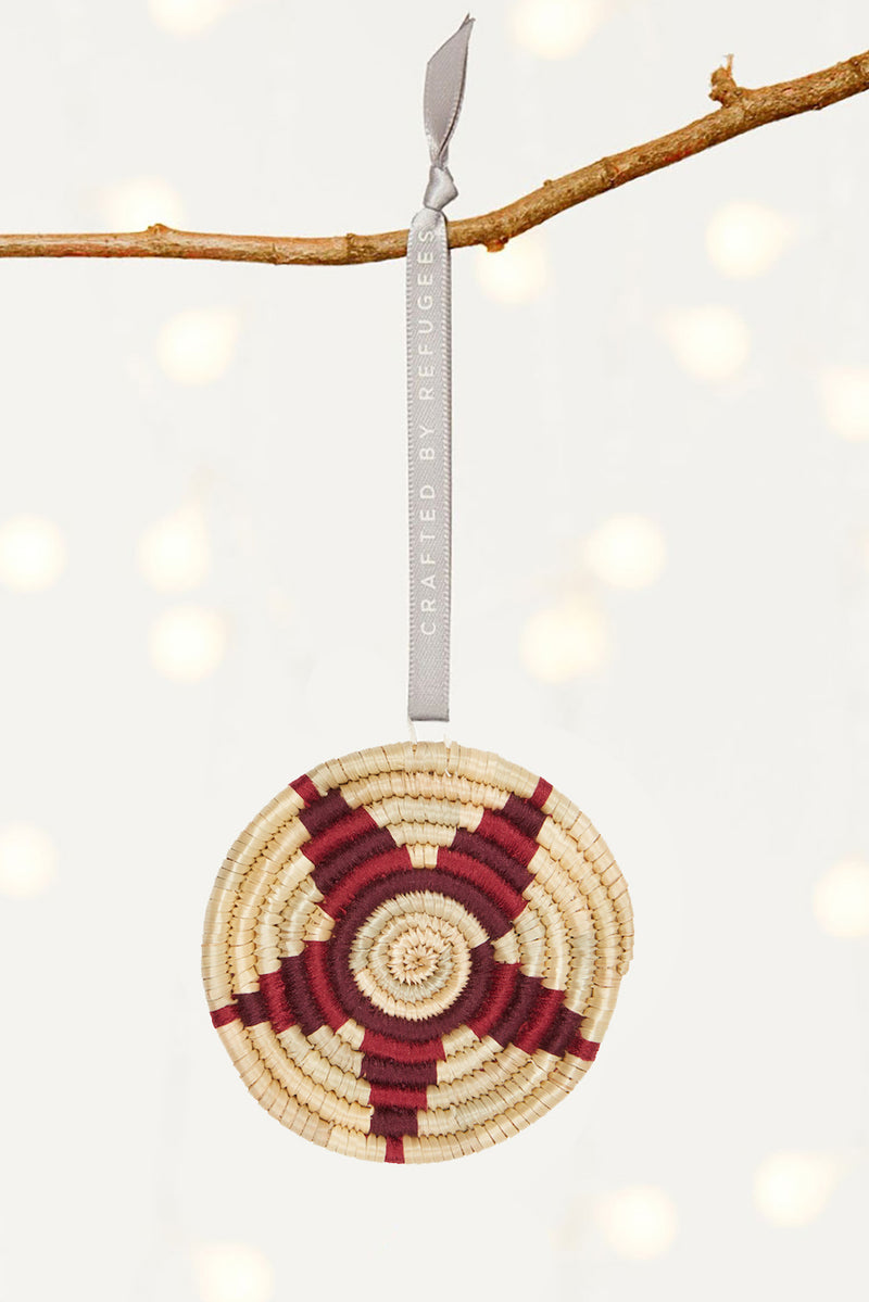 MADE51 Bright Bloom Ornament, Crafted by Burundian refugees