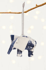 MADE51 African Elephant Ornament, Crafted by East African refugees living in Kenya