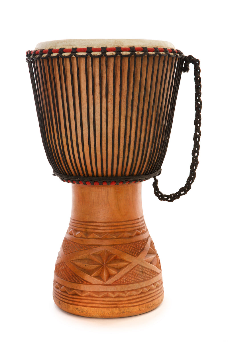 Extra-Large Ghanaian Djembe Hand Drum