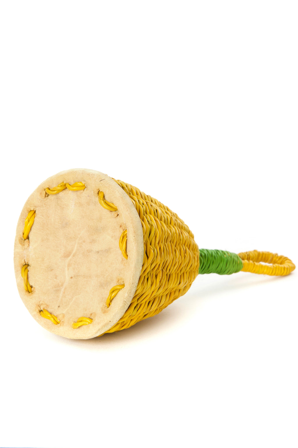 Sunny Yellow Elephant Grass Rattle
