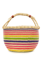 Bolga Rainbow Connection Decorative Basket