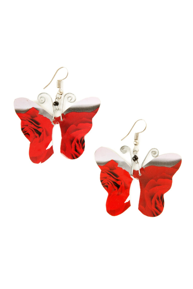 Butterfly Recycled Aluminum Earrings