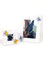 Recycled Paper and Pop Can Butterfly Picture Frame - Two Sizes
