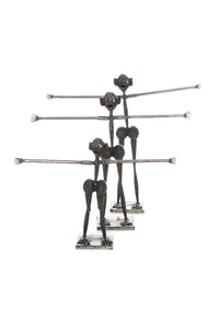 Kenyan Metal Mama Jewelry Displays