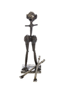 Kenyan Metal Mama Jewelry Displays