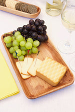 Wild Olive Wood Serving Tray with Rounded Corners
