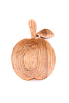 Small Wild Olive Wood Apple Tray
