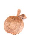 Small Wild Olive Wood Apple Tray