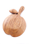 Small Wild Olive Wood Apple Tray