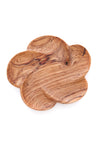 Wild Olive Wood Petite Flower Dish