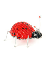 Beaded Ladybug Sculpture