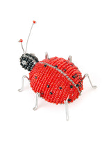 Beaded Ladybug Sculpture
