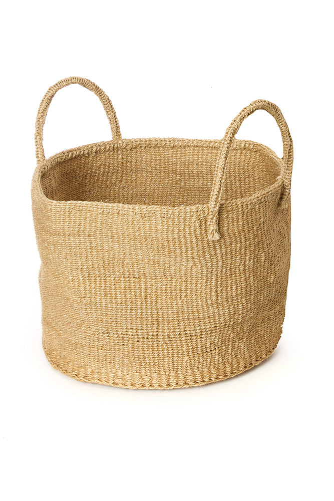 Kitui Sand Sisal Kamba Floor Basket