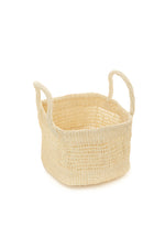 Set of Three Open Weave Natural Sisal Nesting Baskets