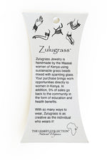 The Leakey Collection Zulugrass Display Card
