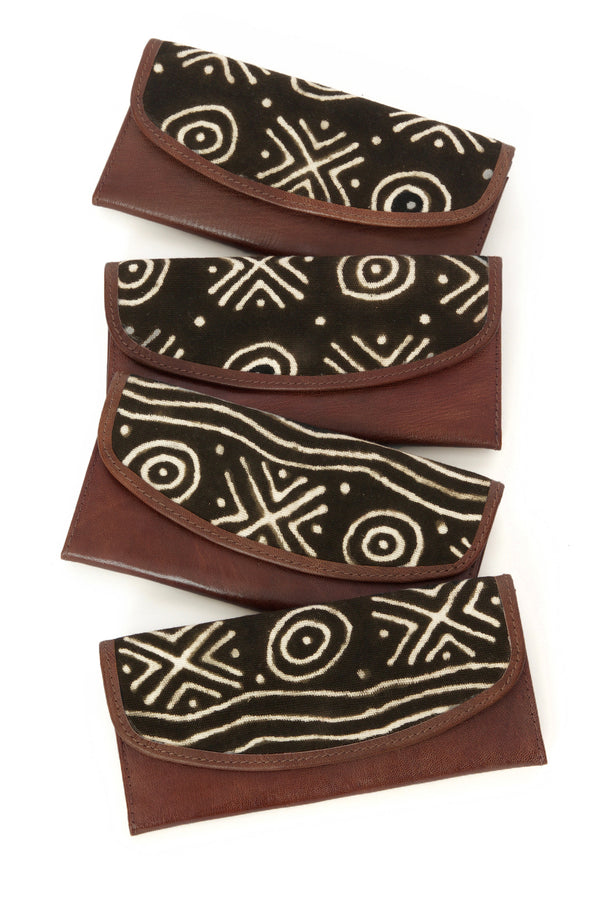 Cosmopolitan Mudcloth & Leather Women's Wallet