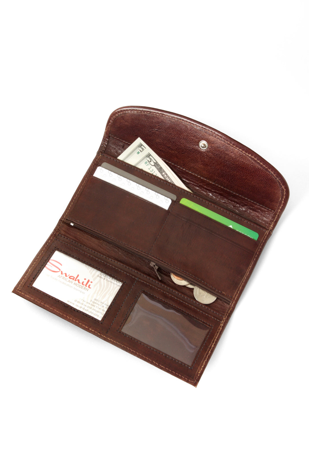 Cosmopolitan Mudcloth & Leather Women's Wallet