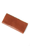 Brown Mudcloth & Leather Women's Wallet