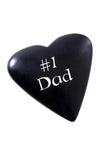 Kisii Stone Celebration Heart:  #1 Dad