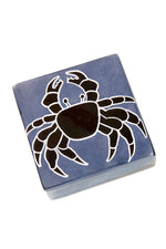 Slate Coastal Crab Soapstone Boxes