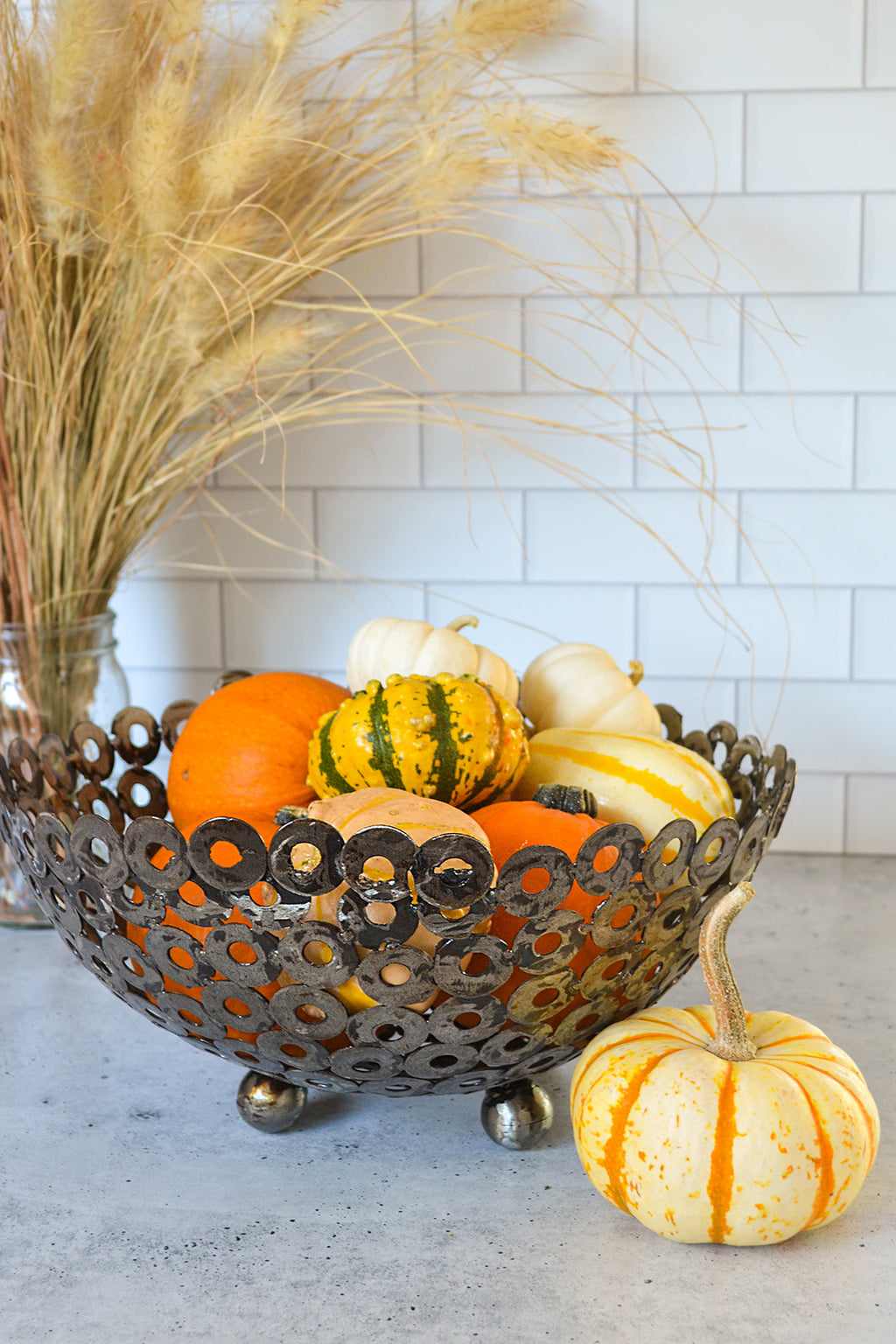 Recycled Metal Display Bowls