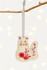 MADE51 Quirky Cat Ornament, Crafted by refugees from Syria living in Armenia