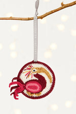MADE51 Brave Ibis Ornament, Crafted by refugees living in Kenya