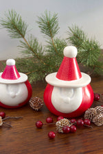 Kenyan Soapstone Roly Poly Santa