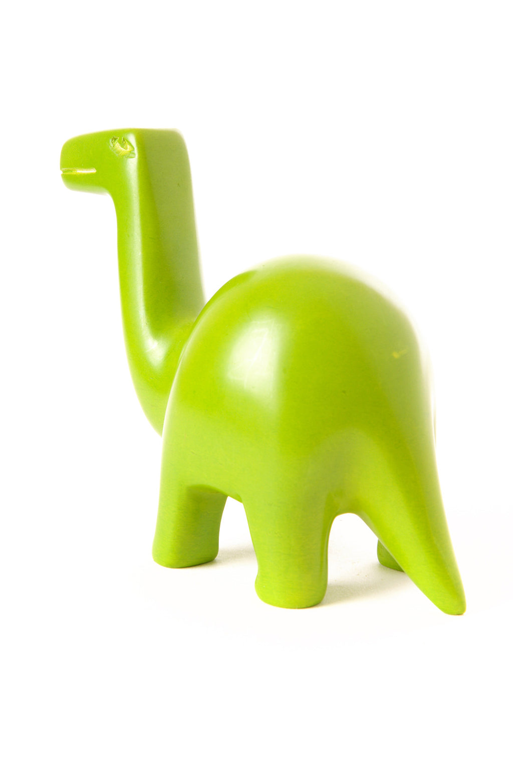 Green Soapstone Brontosaurus