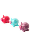 Set of Three Colorful Soapstone Pigs