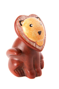 Large Soapstone <i>Sweetheart</i> Lion
