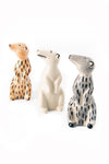 Set of Three Soapstone Meerkats