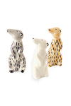 Set of Three Soapstone Meerkats