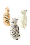 Set of Three Soapstone Meerkats