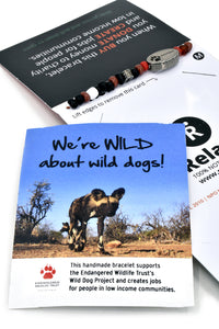 Wild About Wild Dogs South African Relate Cause Bracelet